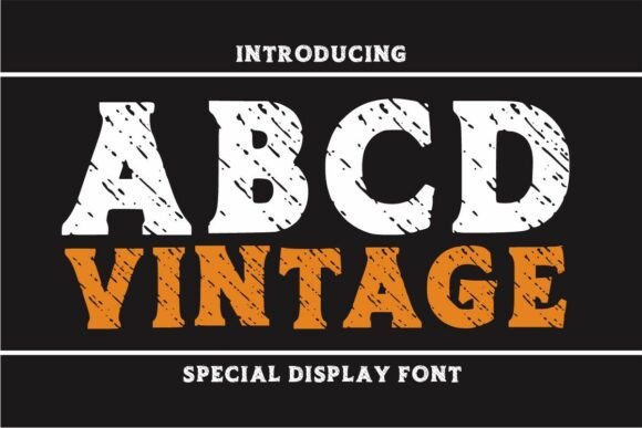 Abcd Vintage Font for High-Impact Campaigns