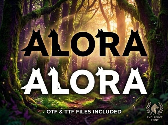 Alora Typeface for Bold Digital Campaigns