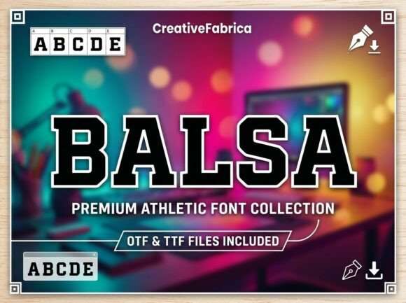 Balsa Typeface for Bold Campaign Headlines