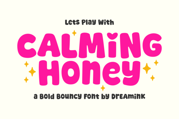 Calming Honey Font for Modern Web Design
