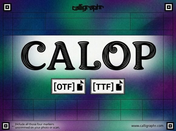Calop Typeface Review for Bold Branding