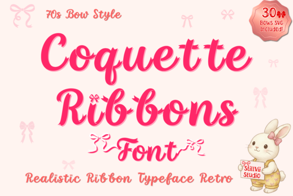 Coquette Ribbon: A Designer’s Guide to the Viral Bow Typeface
