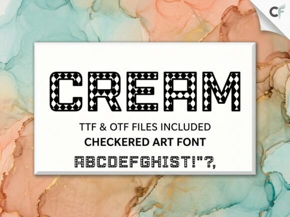 Cream Typeface: Bold Branding for Small Business
