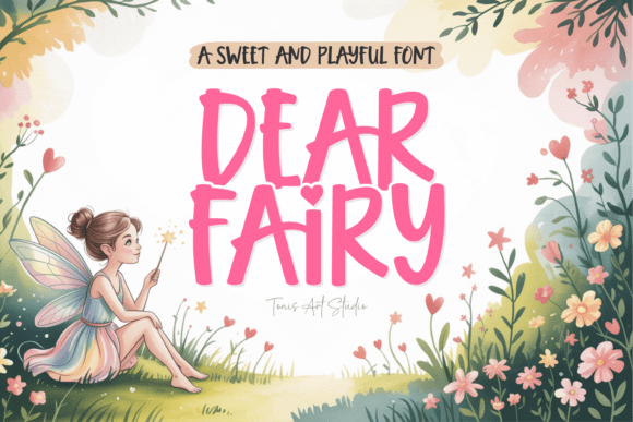 Dear Fairy: A Playful Handwritten Typeface for Branding