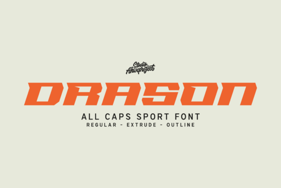 Drason: A Bold Display Font for Impactful Editorial Design