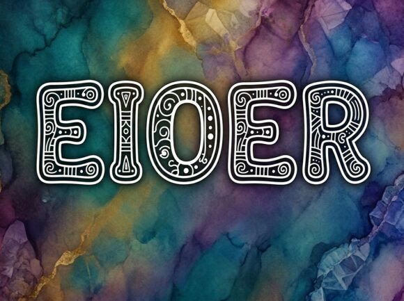 Eider: A Display Typeface for Editorial Design