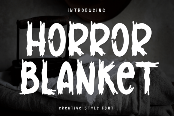 Horror Blanket Font for Whimsical Branding