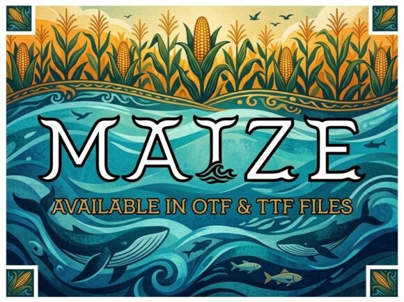 Maize Font: Elevating Digital Campaigns with Sophisticated Display Serif