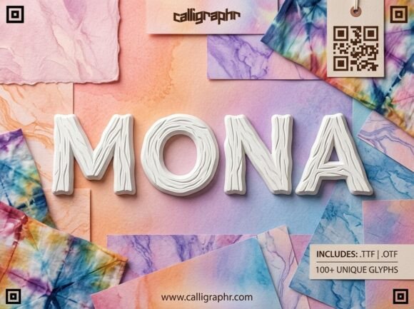 Monal Typeface for Editorial Design