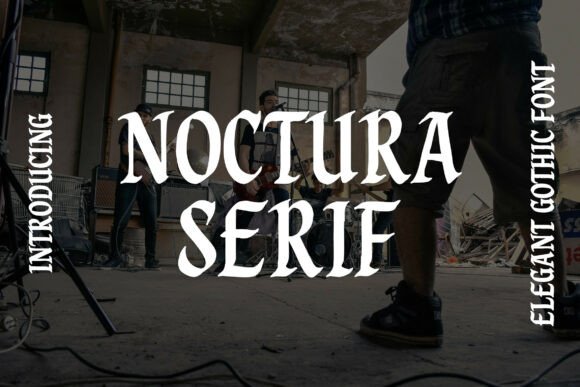 Noctura Gothic Typeface Review for Designers