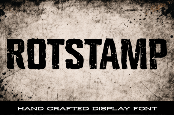 Rotstamp Typeface for Bold Digital Campaigns