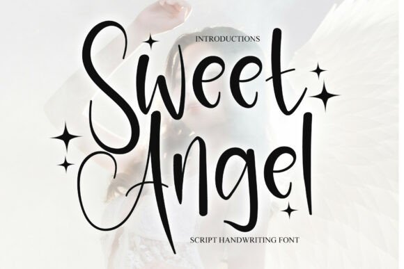 Sweet Angel Typeface for Editorial Design