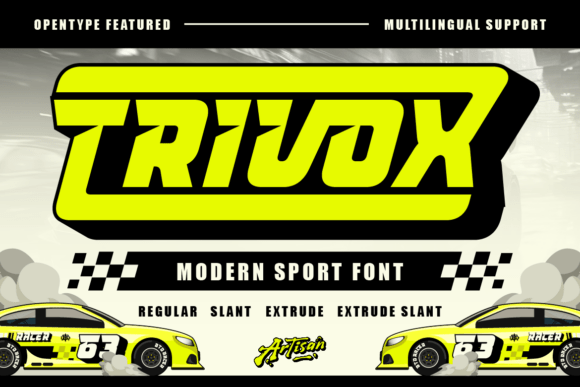 Trivox: The Bold Display Font for Modern Brands